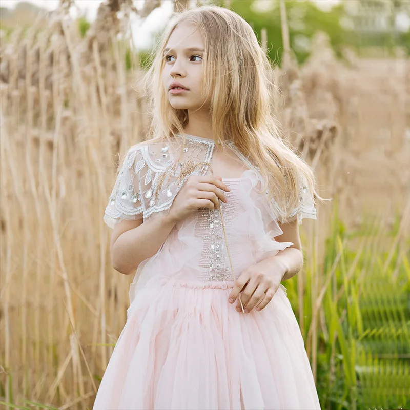 TODDLER CHRISTMAS DRESS PARTY TUTU  PINK DRESSES EVENING LUXURY DRESSES