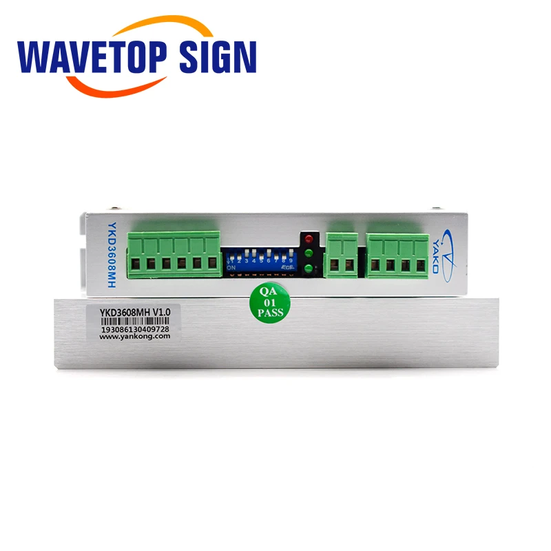 YAKO Драйвер шагового двигателя YKD3608MH 3 фазы Вход Напряжение AC18 80V ток 5.9A 350 Гц матч