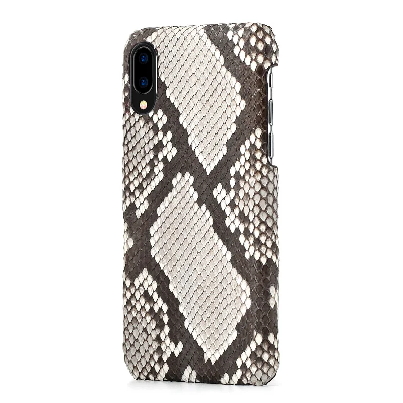 Luxury Phone Case For Huawei Mate 10 20 lite case Really Python skin cover For P10 20 Pro Lite P Smart Honor 7X 8X 9 10 V20 case