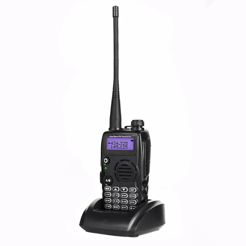 Новая радиодность GA-5S рация VHF/UHF 136-174/400-520 МГц реальная 7 Вт 1800 мАч батарея трехцветный дисплей 50 CTCSS/105 CDCSS