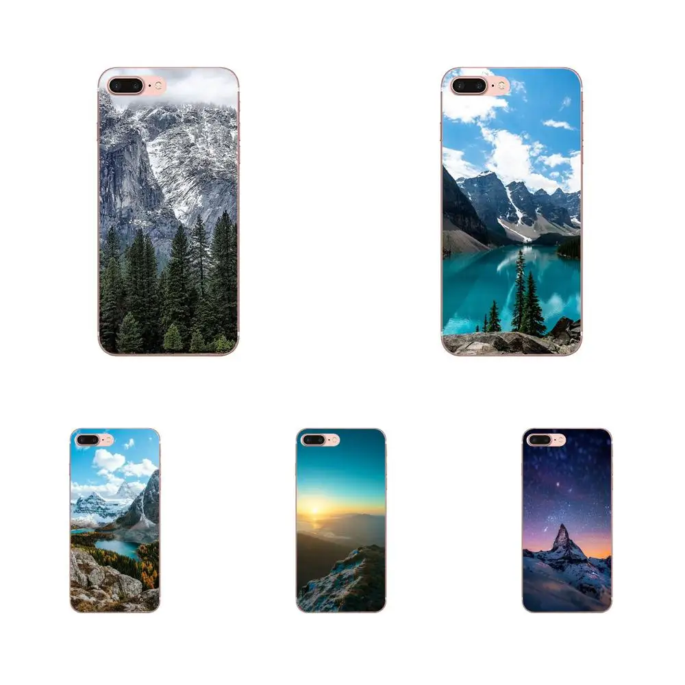 

Winter Snow Mountain Scene Soft Printing For Huawei Honor 4C 5A 5C 5X 6 6A 6X 7 7A 7C 7X 8 8C 8S 9 10 10i 20 20i Lite Pro