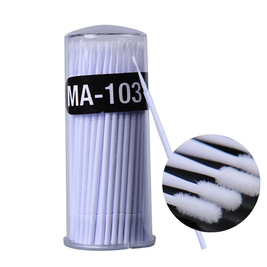 100pcs Micro Applicator Brushes Disposable Micro Brushes Swab