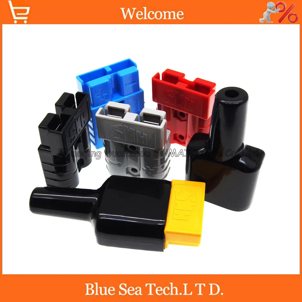 Buy SMH 2 Pin 50A 600V Power Battery plug connector