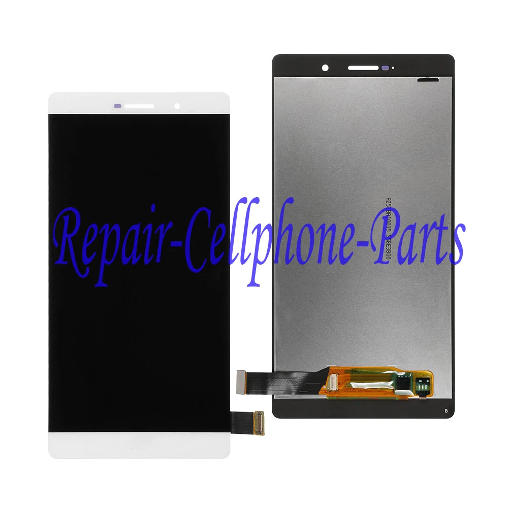 

6.8 inch White 100% New Full LCD display+touch screen digitizer assembly For Huawei P8 max Free Shipping