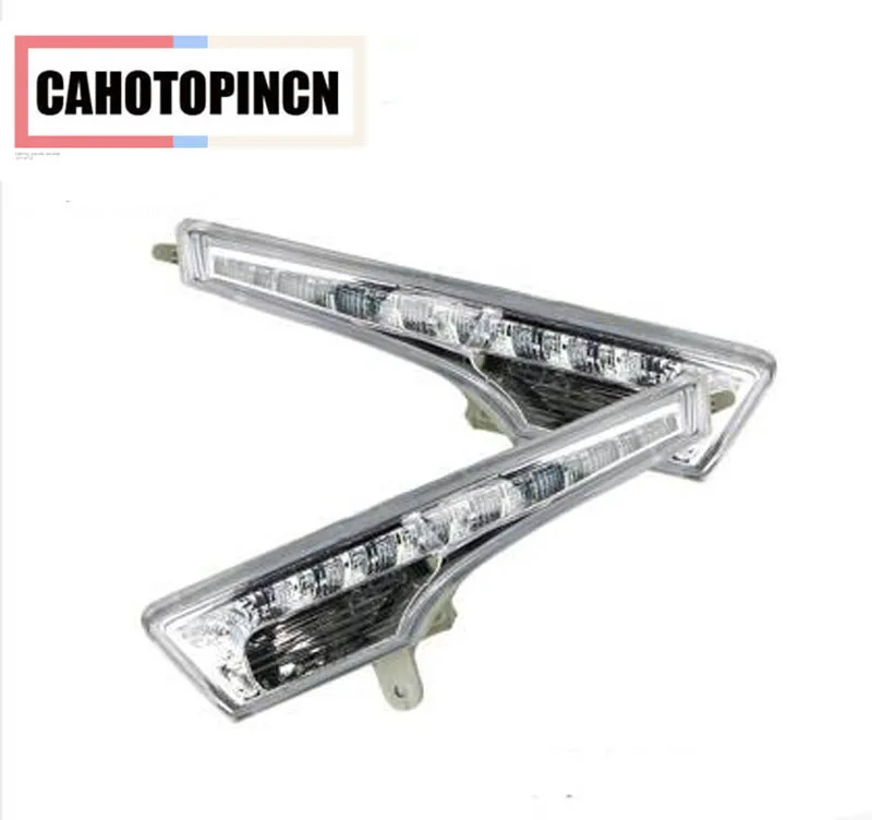 

Turn Signal style Relay Waterproof 12V LED CAR DRL Daytime running lights with fog lamp hole for Nissan TEANA ALTIMA 2013 2014