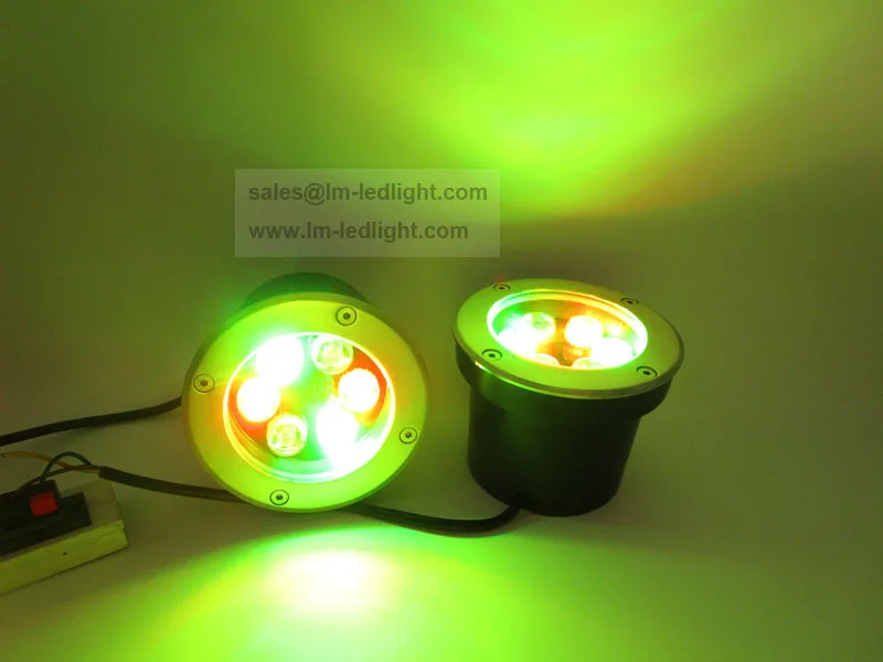 6W RGB LED inground light IP67 (36)