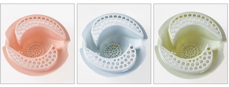 Новые кухонные фильтры для раковины диверсии формы ванной душ фильтр для волос против засорения Outfall пластиковый фильтр Слив для кухонной раковины