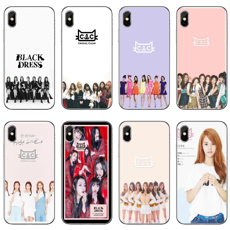 Мягкие аксессуары чехол для телефона Samsung Galaxy S3 S4 S5 S6 S7 edge S8 S9 Plus mini Note 3 4 5 8 CLC kpop