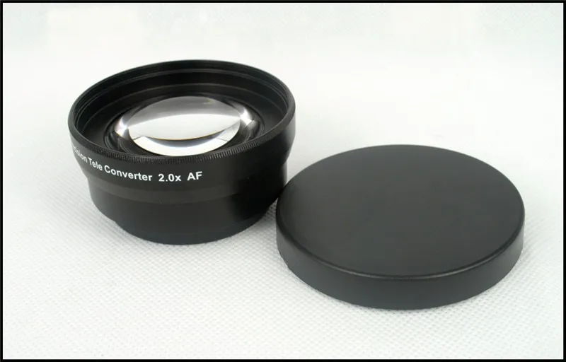 Профессиональный макро 49 мм 2.0x телефонная телефотосвязь объектив для цифровая фотокамера DSLR+ передние задние крышки+ сумка для объектива для фронтальной резьбы видеокамеры