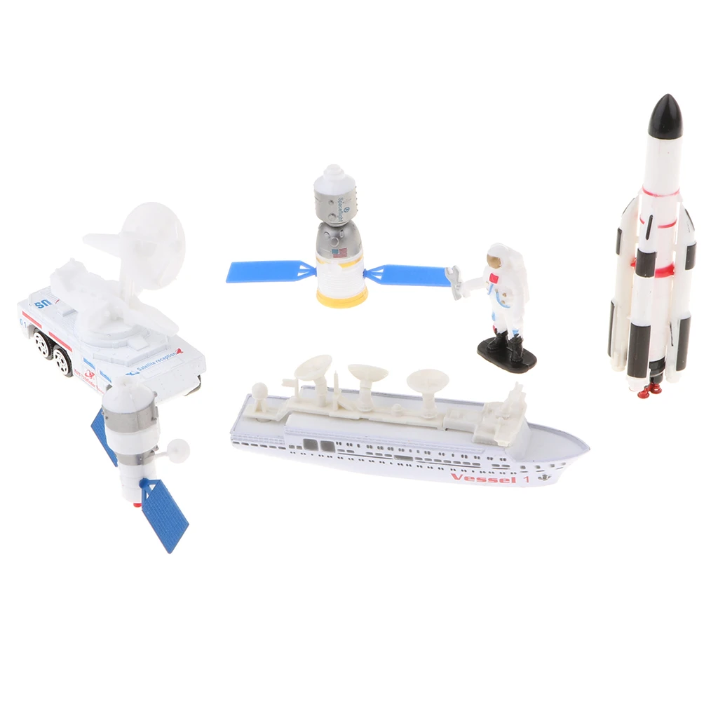 Space Explore Play Set Rocket Model Pretend Play Education Toy Action Figures 