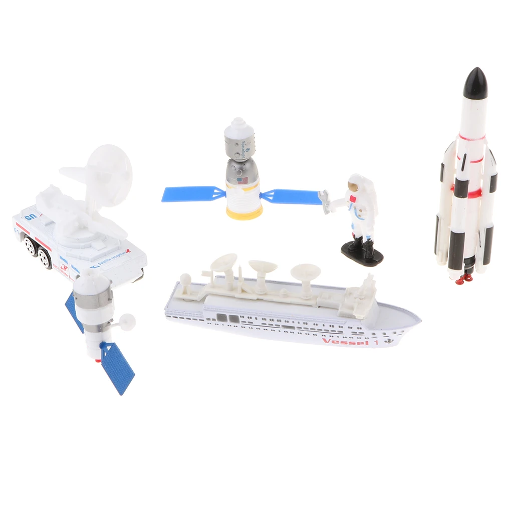 

1:64 Space Exploration Rocket Space Shuttle Cosmic Satellite Set Vehicle Toys, Pretend Play Simulation Education Model