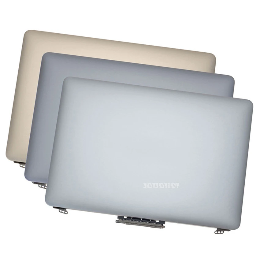 100% оригинал новый ноутбук полный ЖК-дисплей светодиодный Экран сборки для 12 дюймов A1534 2016 год NotBook ЖК-дисплей Экран серебро/