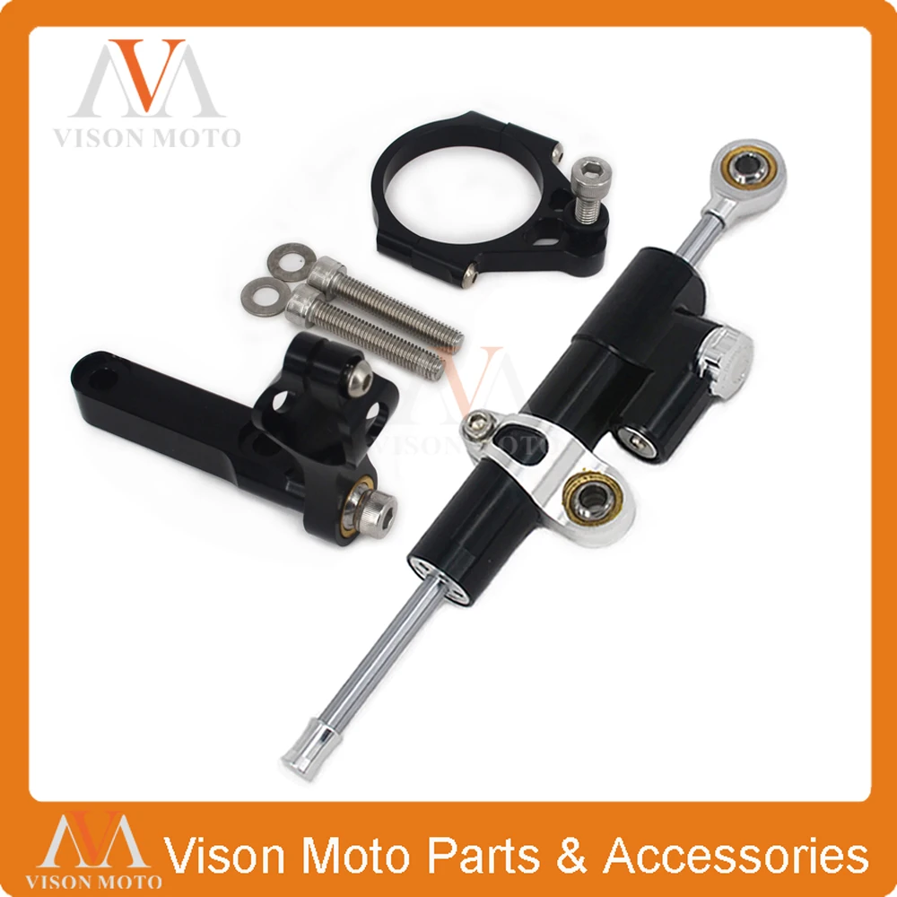 Moto Direction r/églable et Support kit CNC Amortisseur de Montage pour Kawasaki Z1000 14-16
