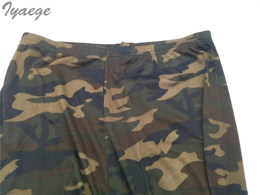 Fashion Women Camuflage Pants Capri