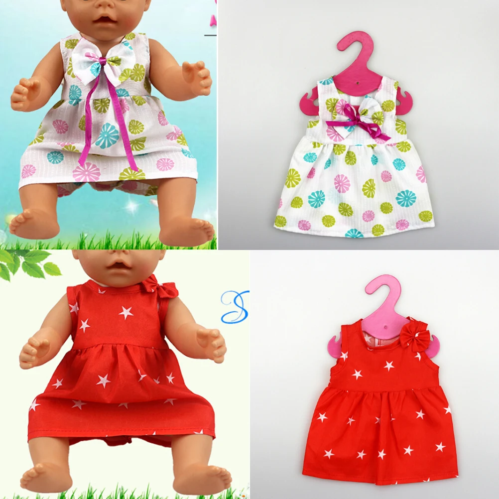 

Doll Dress Fit For 43cm Baby Doll Reborn Babies Clothes And Fit 43cm 18 Inch Dolls