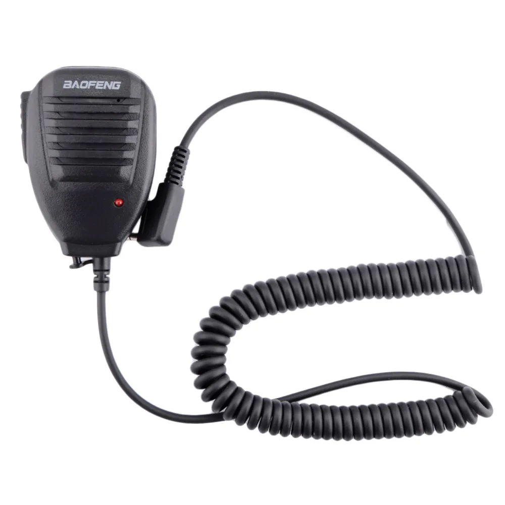 Microphone For BaoFeng Walkie Talkie Two Way Radio Handheld Shoulder Speaker Handheld Radio Mic