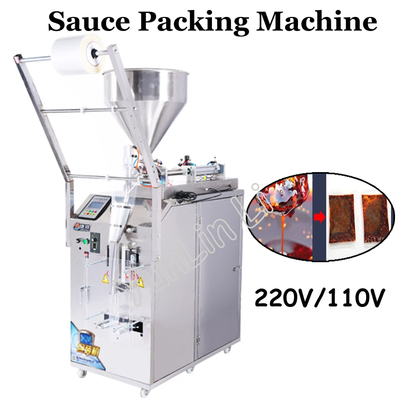 Automatic Liquid Sauce Packaging Machine 220V/110V 400W Seasoning
