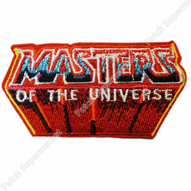 

3" HE-MAN MASTERS of the UNIVERSE Logo TV MOVIE FILM Series Uniform Costume Embroidered Iron On Patch Goth Punk