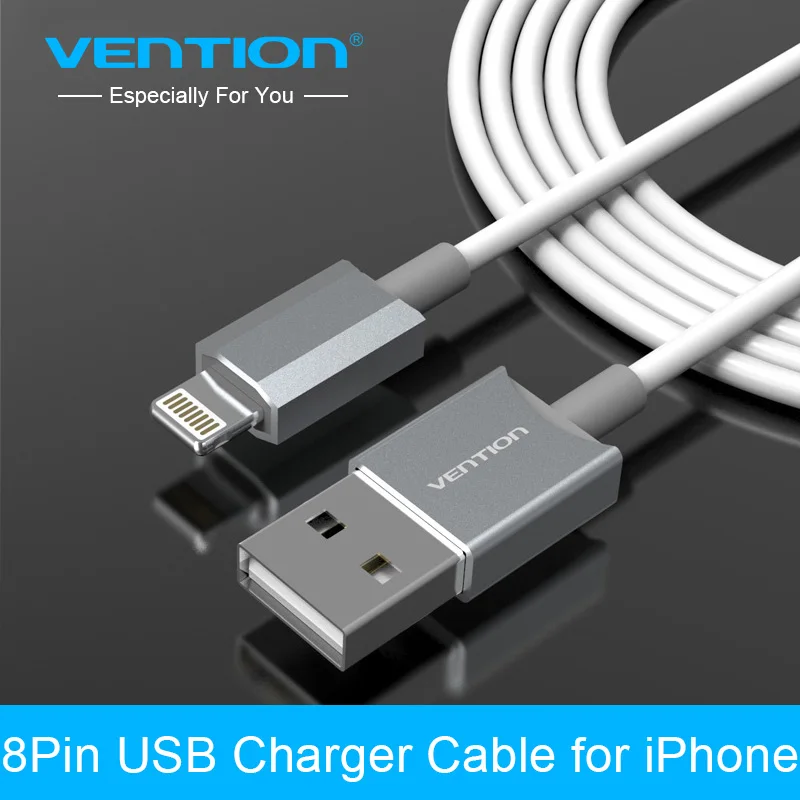 Vention 8Pin USB Charging Charger Data Sync Adapter USB