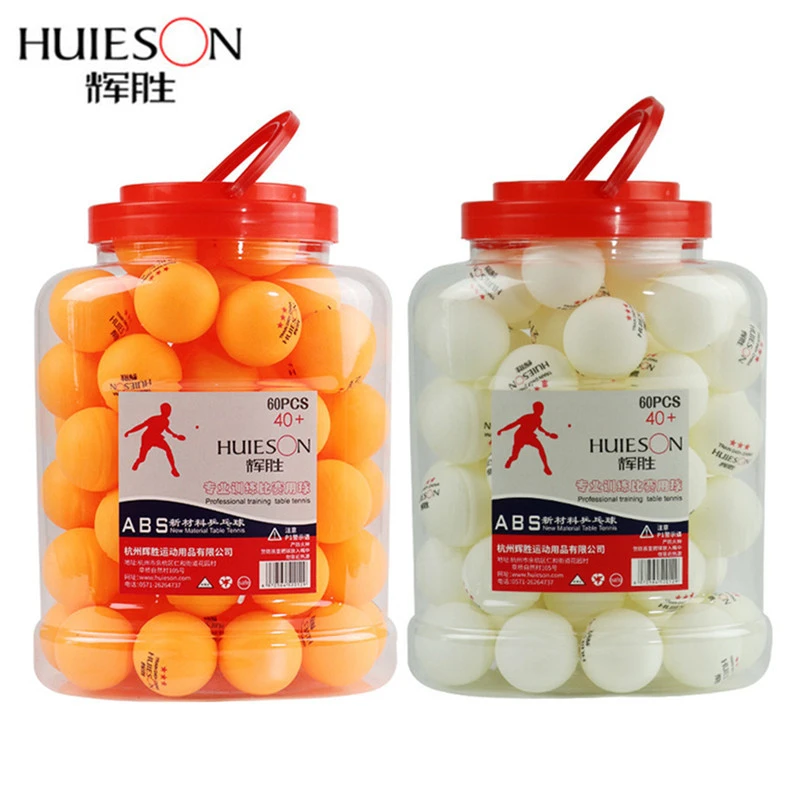 3 Star D40+mm New Material ABS Table Tennis Ping Pong Ball Training Balls 