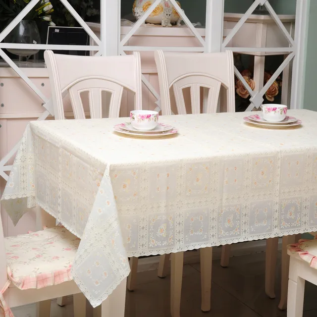 Disposable Plastic Pvc Tablecloth Table Towel Past Jk8006 Lace Disposable Plastic Pvc Tablecloth Table Towel Past Jk8006 Lace Tablecloths Cutting Stamping Proof Waterproof
