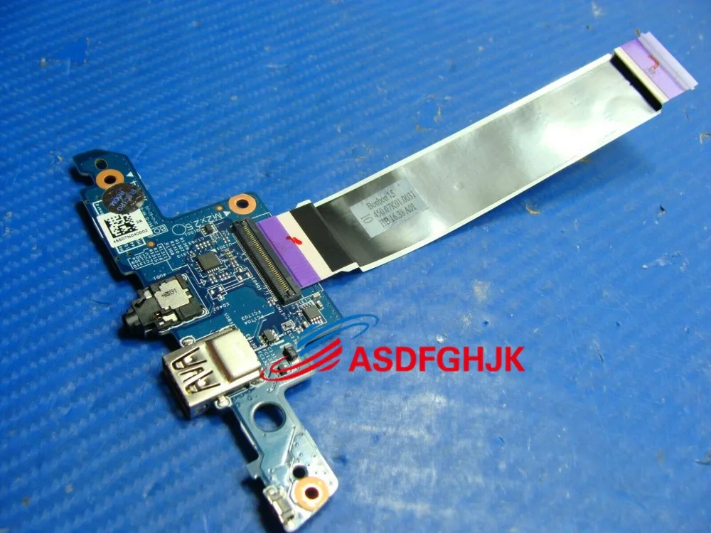 

for HP x360 m6-aq103dx 15.6" USB Audio Power Button Board w/Cable 448.07N02.0021100% TESED OK