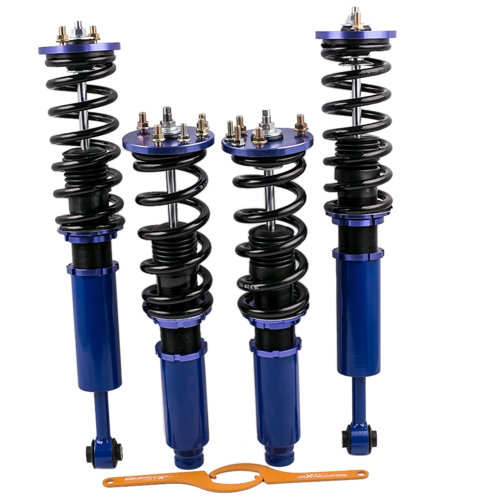

Full Assembly Coilovers Suspension for Honda Acura TSX 2004 2005 2006 2007 2008 Coilover Spring Damper Force Top Mount Camber