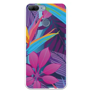 

Stand case costume drawing Leaves WP017 for Honor 9 Lite