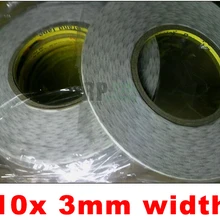 10x 3 мм* 50 м высокая эффективность двусторонняя клейкая клейкие ленты для пены пластик ПВХ светодиодные ленты модуль телефон ЖК дисплей стекло