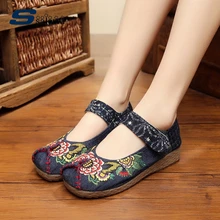 Брендовые женские лоферы; дышащие слипоны; женская повседневная обувь; Новинка года; модная женская обувь с вышивкой; AA50068