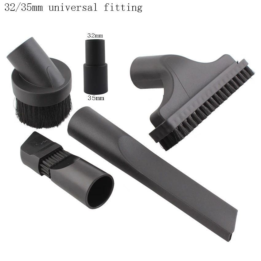 

Vacuum Cleaner nozzle sets,round brush,flat suction head,Adapter,Efficient and practical,inner 32mm/35mm,Vacuum cleaner parts