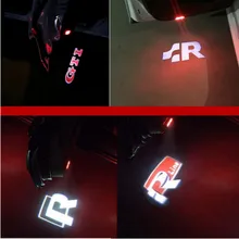 2x автомобилей Добро пожаловать светодиодные Дверь Light Лампа для проектора для VW Golf 5 6 7 Passat B6 B7 CC Jetta MK5 MK6 Tiguan Scirocco EOS GTI
