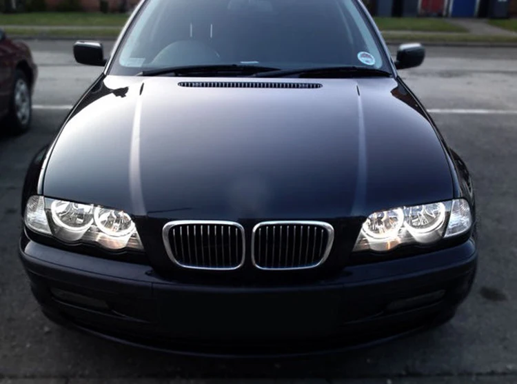 Для BMW 3 серия E46 седан рестайлинг 2001 2005 галогенные лампы головного светильник