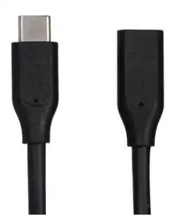 1 шт./лот, кабель для ноутбука type-C с разъемом «Папа-мама», USB 3,1, кабель для зарядки и передачи данных, аудио-видео
