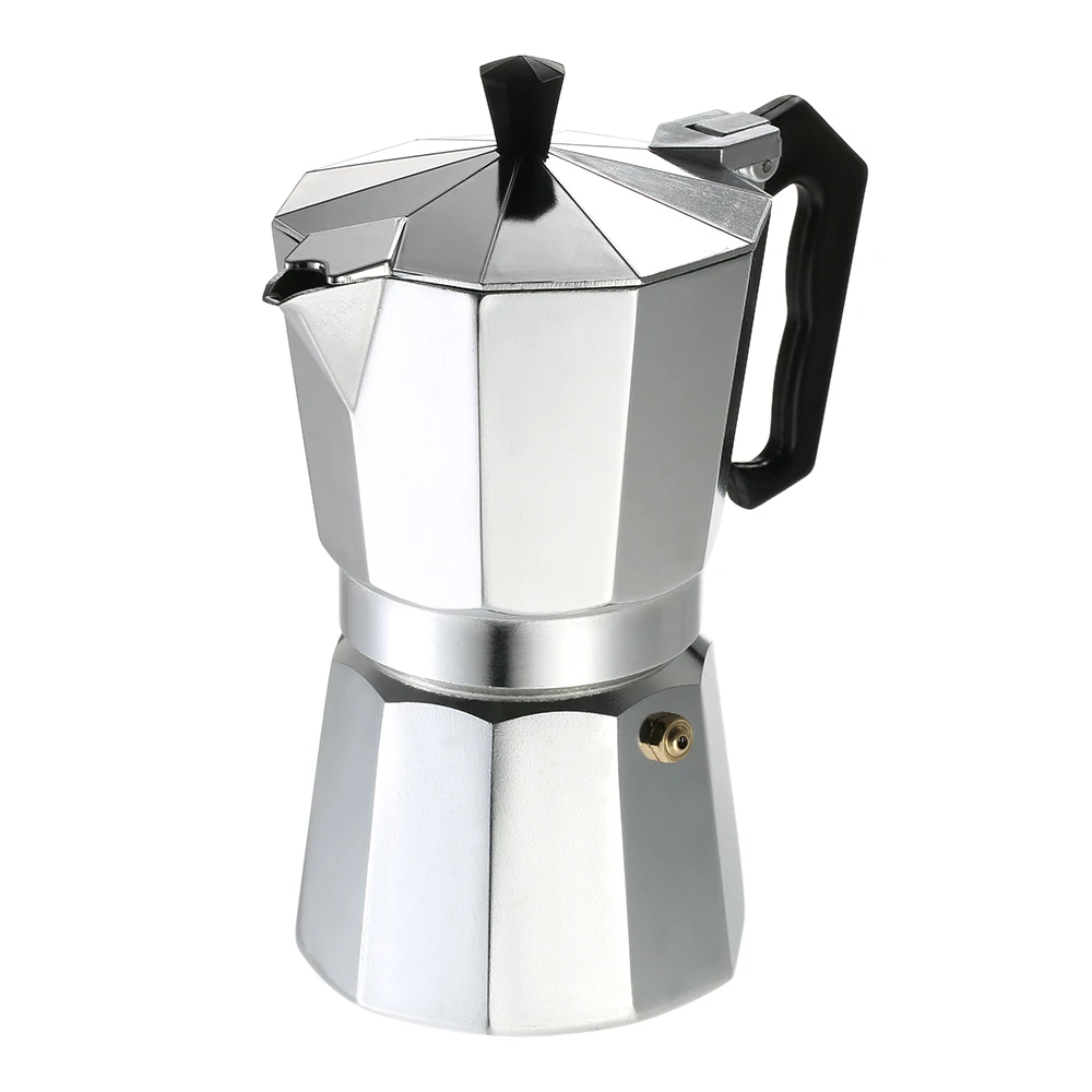 Homgeek Кофеварка 3cup/6cup/9cup/12cup алюминиевая для эспрессо Percolator кофейная плита Mocha чайник для дома