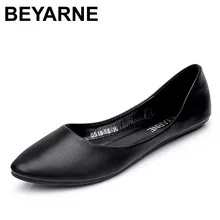 BEYARNE New Arrival 2017 Spring and Autumn Women’s Loafers Loafers Women Flat Heel Shoes Boat Shoes Casual Free Shipping