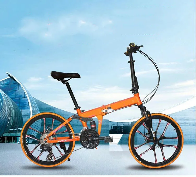 Perfect Kalosse  10 spokes wheels mountain bike 22er 22 inch  Children  mountain bicycle  Folding     21/24/27/30 speed 0