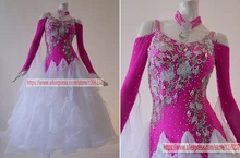 Ballroom Dress For Women Profession Stage Dance Costume Flashes Tango Flamenco Waltz Modren Ballroom Competition Dance Dresses