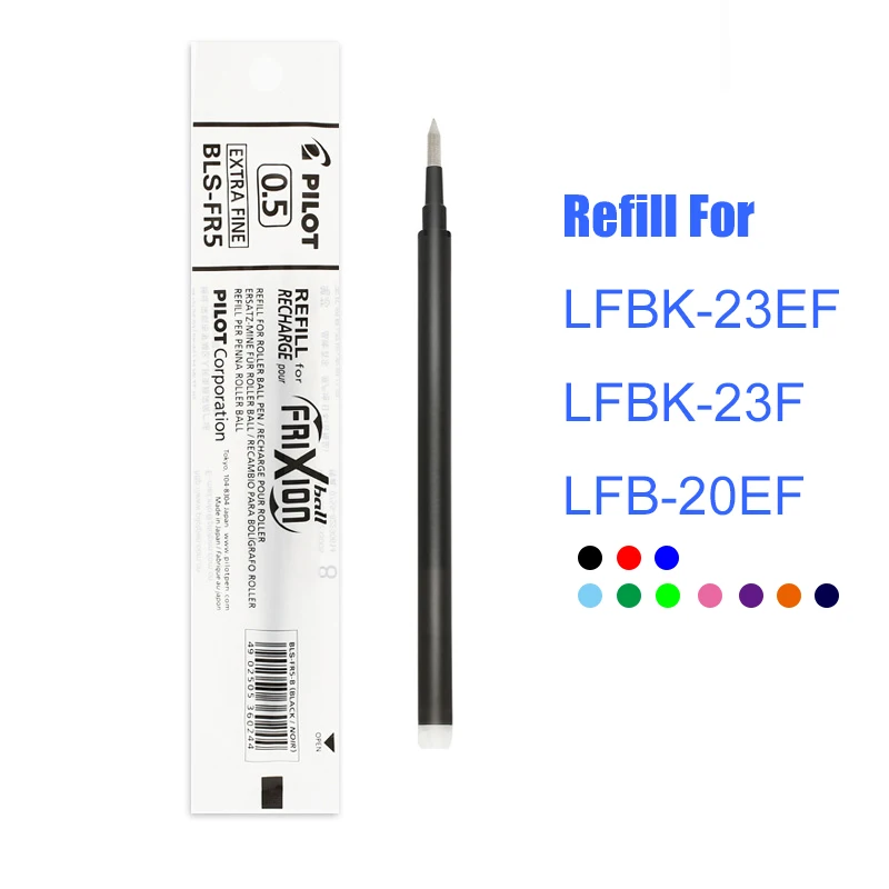 255 7 De Réductionrecharge Gel Pilote Stylo Frixion 05mm Facile Effaçable Encre Dessin Doodle école étudiant Papeterie Coloré Bls Fr5 In Gel