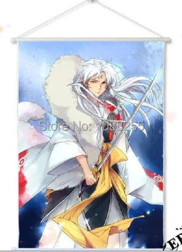 InuYasha Sesshoumaru Anime Wallscroll Poster Kunstdrucke Bider Druck