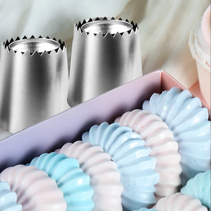 

Stainless Nozzles Cake Decorating Ring Mold Piping Nozzles Piping Nozzles