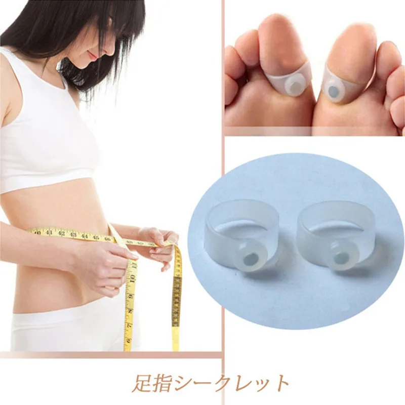 

Foot Ring Magic Slimming Magnetic Toe Ring Girl Lady Slim Feet Shaper Weight Loss Product Ring Body Shap T091