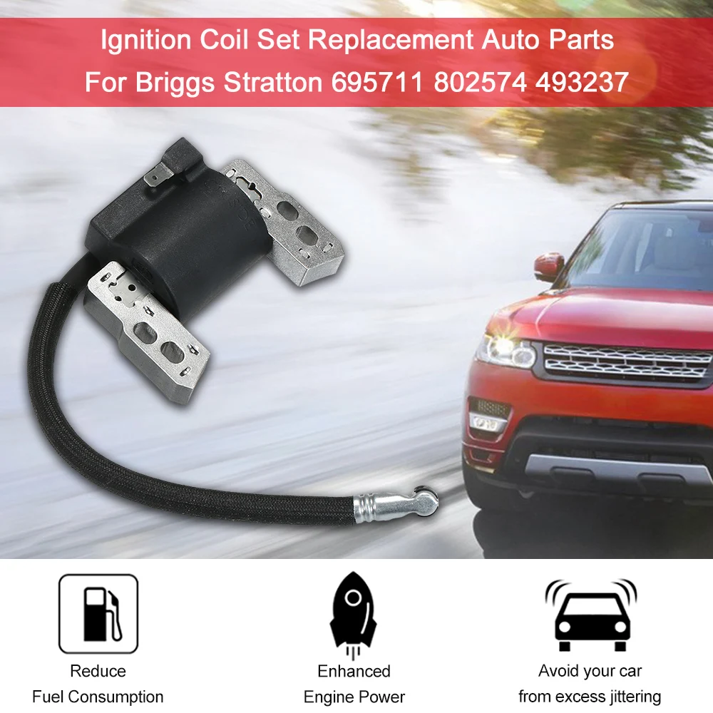 Ignition Coil Module For Briggs Stratton 695711 802574 493237in Ignition Coil from Automobiles