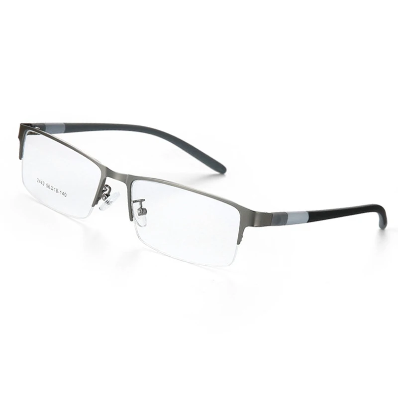 Очки, титановые очки, оправа, мужские очки, компьютерные, оптические, по рецепту, для чтения, прозрачные линзы для глаз, мужские очки, lunette de vue