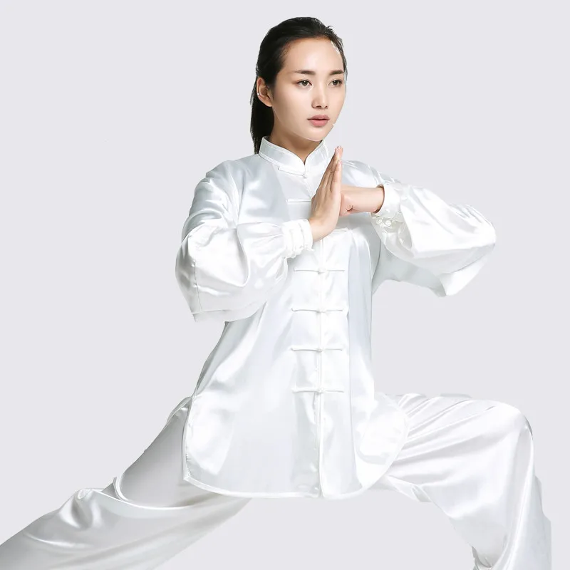 

High quality Tai Chi clothing Long sleeve South Korea Kung Fu uniforms Martial Arts Costume wushu Performance Suit for men women
