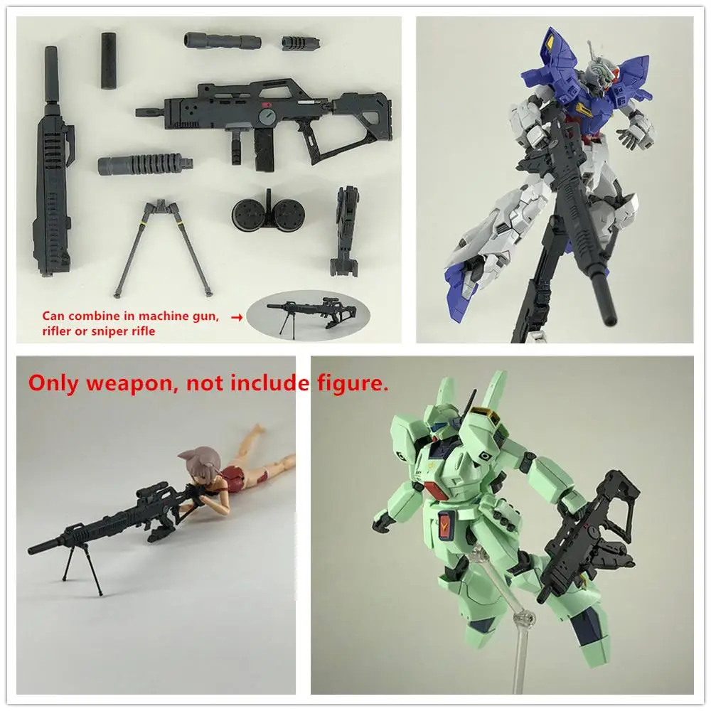 BC набор оружия снайперская винтовка пулемёт для Bandai HG RG 1/144 Sazabi Gundam DB039|Игровые