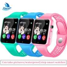 

Smart Kids children watch GPS LBS AGPS Track Watch Support SIM TF Card Voice Intercom Camera SOS Remote Monitor Wearable Device
