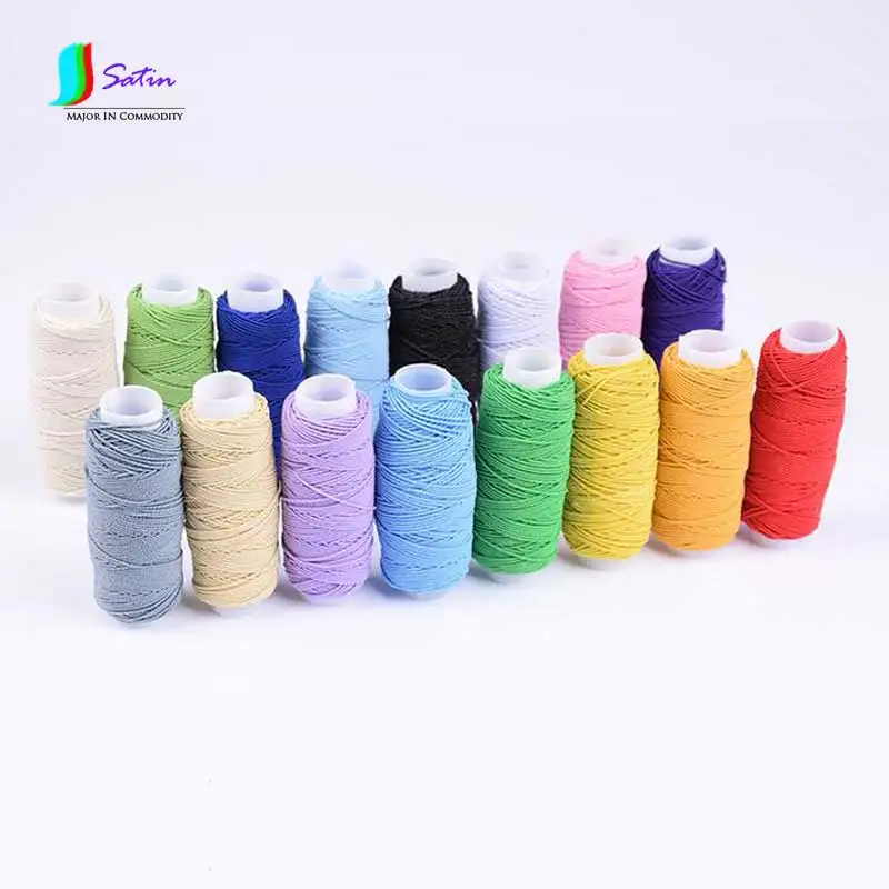 US $11 65 |Colorful 1MM/0 1cm Superfine/Ultrafine Round Elastic Band For Skirt Fold Baseline Elastic Band,Innerstitc Elastic Thread S0238H-in Elastic