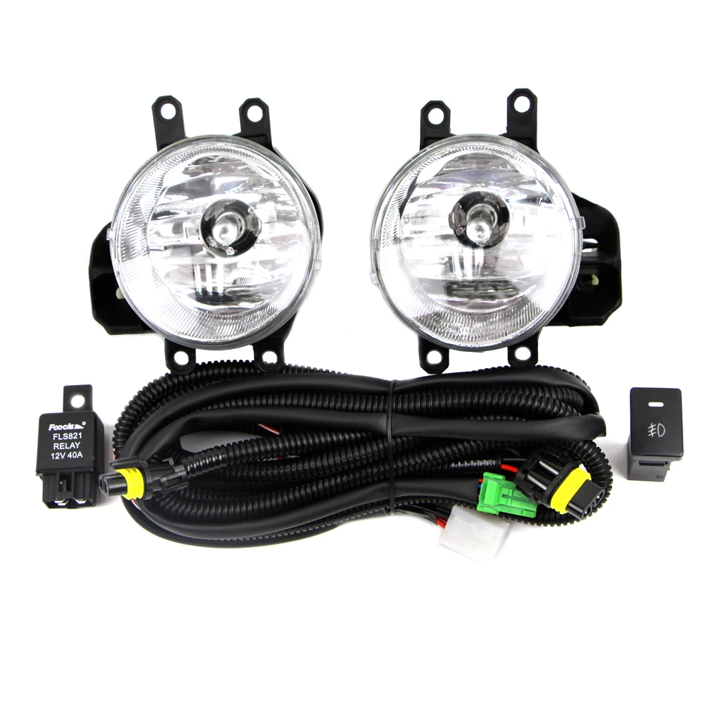 12V Fog Lamp Kit H16 Light Bulb for Toyota Corolla Highlander RAV4 Tacoma Tundra 2014 2015