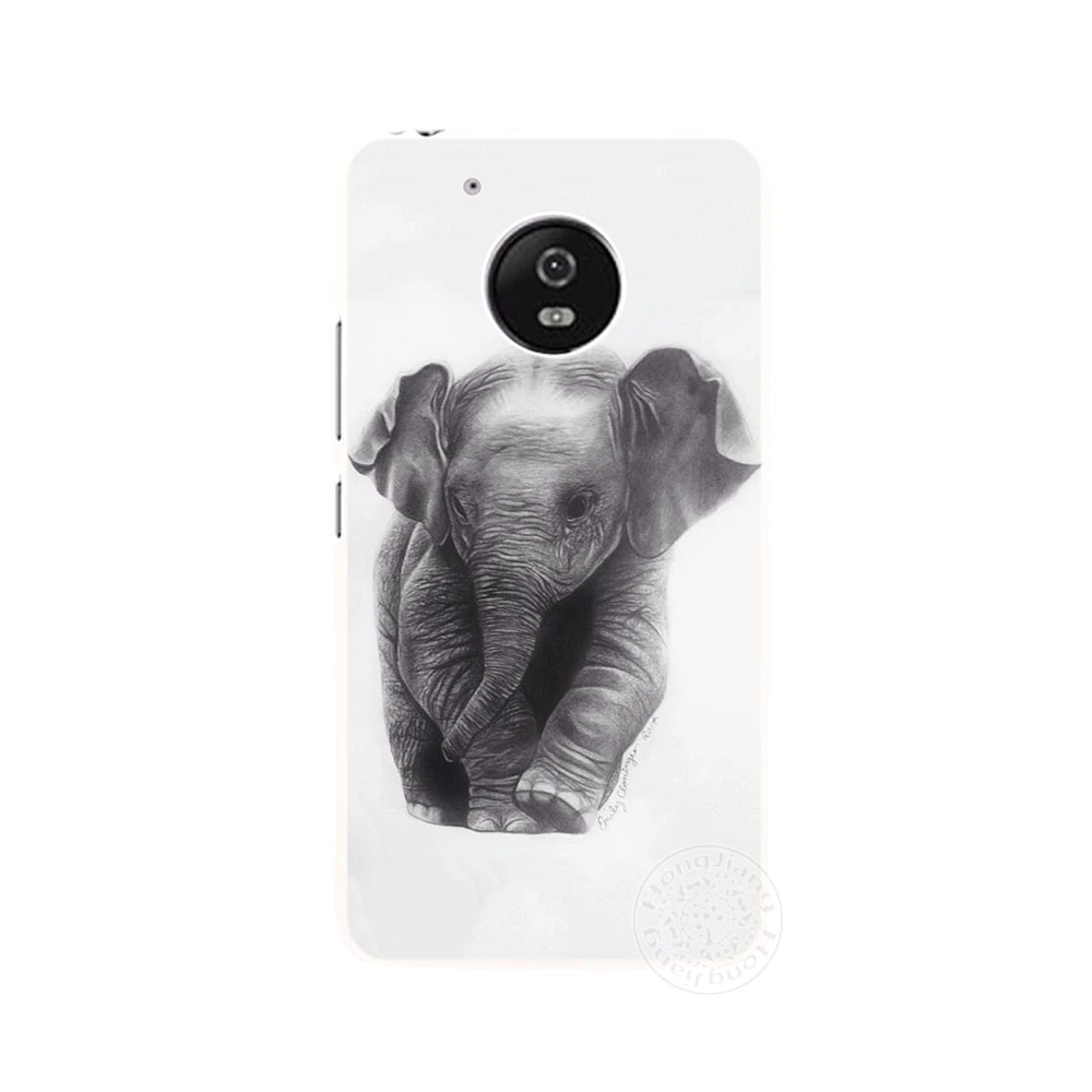 HAMEINUO чехол с изображением слона для Motorola Moto G6 G5 G5S G4 PLAY PLUS ZUK Z2 pro|cover for motorola|case covercover